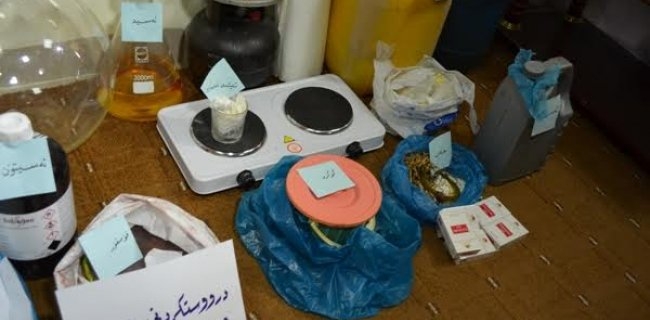  ئاسایشی سلێمانی پێنج تاوانباری مادەی هۆشبەر سزا دەدات